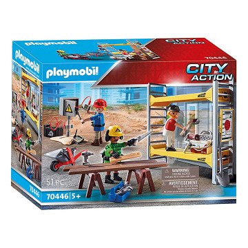 Playmobil 70446 Gerüst mit Arbeitern