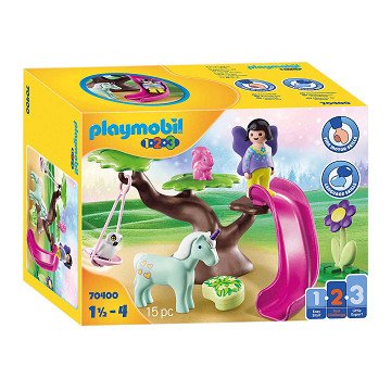 Playmobil 1.2.3. Feeerieke Speeltuin  - 70400