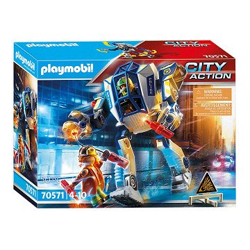 Playmobil City Action Polizeiroboter-Spezialeinheit – 70571