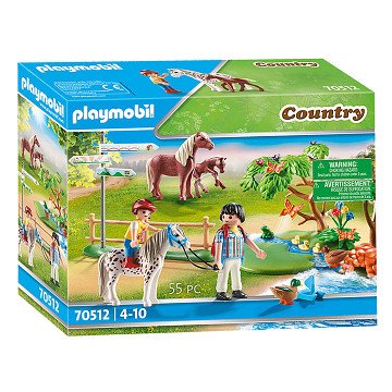 Playmobil Country Gelukkige Ponyreis - 70512