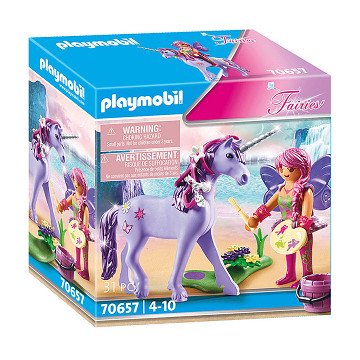 Playmobil 70657 Unicorn with Decorative Fairy