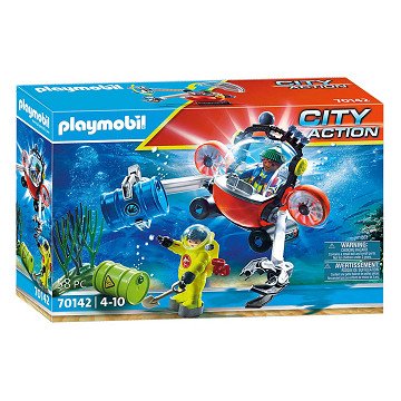 Playmobil 70142 Omgevingsmissie met Duikboot