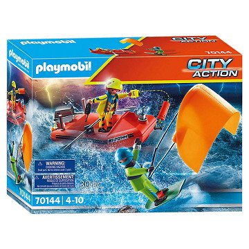 Playmobil City Action Kitesurfer-Rettung mit Boot – 70144