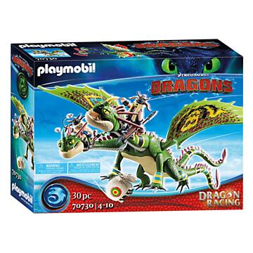 Playmobil Dragons 70730 Schorrie & Morrie met Burp & Braak