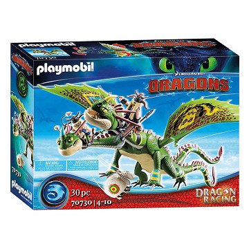 Playmobil Dragons 70730 Schorrie & Morrie with Burp & Braak