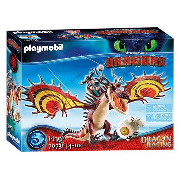 Playmobil Dragons 70731 Rotzbakke & Hakenzahn