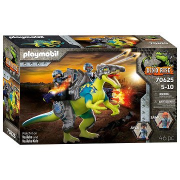Playmobil Dino Rise Spinosaurus Double Defense Power - 70625