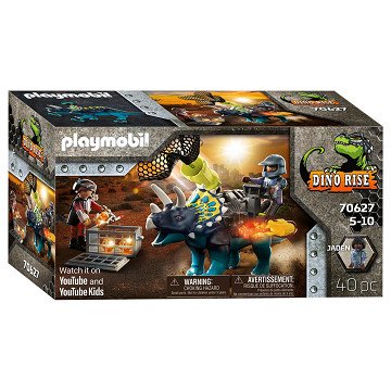Playmobil Dino Rise Triceratops Die legendären Steine ​​- 70627