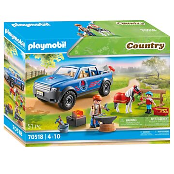 Playmobil Country Mobiele Hoefsmid - 70518