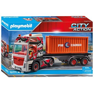 Playmobil City Action Truck with Trailer - 70771