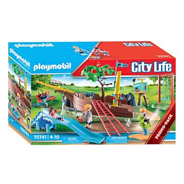 Playmobil City Life Avontuurlijke Speeltuin met Scheepswrak - 70741 