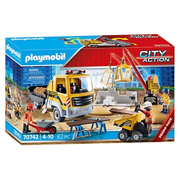 Playmobil 70742 Bouwplaats met kiepwagen