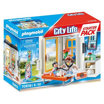 Playmobil City Life Starter Set Kinderarzt - 70818