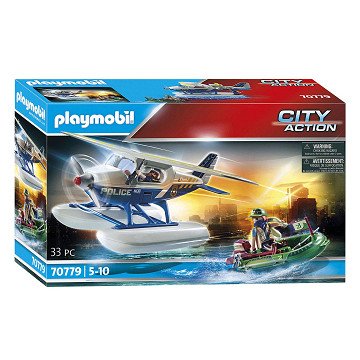 Playmobil City Action Polizei-Verfolgungsjagd mit dem Wasserflugzeug - 70779