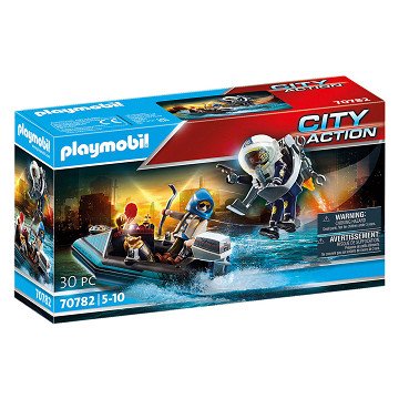 Playmobil City Action Politiejetpack Arrestatie van de Kunstdief - 70782