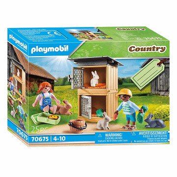 Playmobil Country Gift Set Rabbit Food - 70675