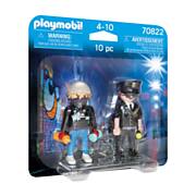 Playmobil 70822 Duopack Policeman and Sprayer