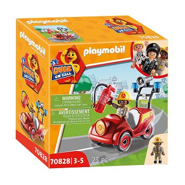 Playmobil Duck On Call Mini-Brandweerwagen - 70828