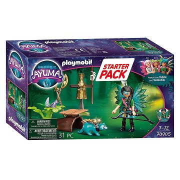 Playmobil Ayuma Starterset Ritterfee mit Waschbär – 70905