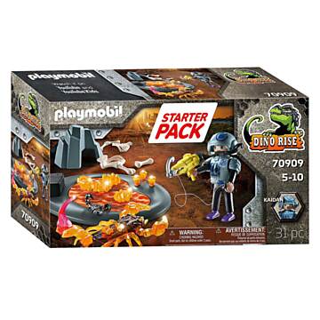 Playmobil Dino Rise Starter Set Fight against the Fire Scorpion - 70909