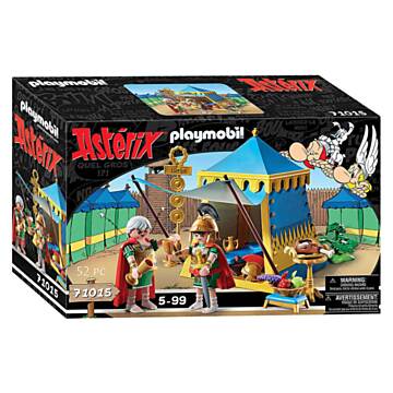 Playmobil Asterix Leader's Tent with Generals - 71015
