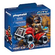 Playmobil City Action Fire Department Speed ​​Quad - 71090