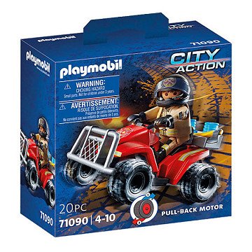 Playmobil City Action Brandweer Speed Quad - 71090