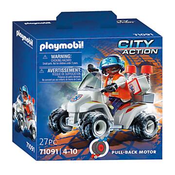 Playmobil City Action Rescue Service Speed ​​Quad - 71091
