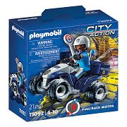 Playmobil City Action Police Speed ​​Quad - 71092