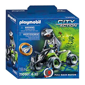 Playmobil City Action Racers Speed ​​Quad - 71093