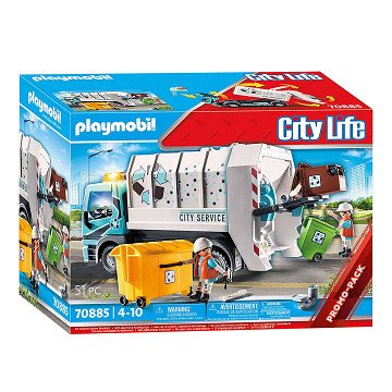 Playmobil 70885 Vuilniswagen met Knipperlicht