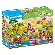 Playmobil Country Children's Birthday Party at the Pony Farm - 70997