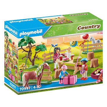 Playmobil Country Kindergeburtstag auf dem Ponyhof – 70997