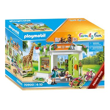 Playmobil Family Fun Dierenartspraktijk in de Dierentuin - 70900