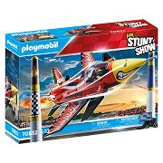Playmobil Stuntshow - Starter Pack Moto With Fire Wall (71256) au