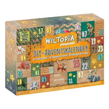 Playmobil Wiltopia Adventskalender Dierenwereldreis - 71006