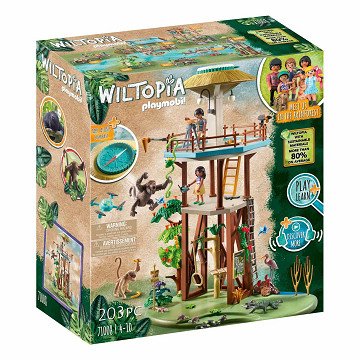 Playmobil Wiltopia Forschungsstation mit Kompass – 71008