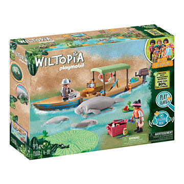 Playmobil Wiltopia Boottocht naar de Zeekoeien - 	71010