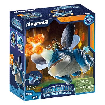 Playmobil Dragons: The Nine Realms Plowhorn & D'Angelo – 71082