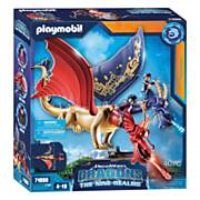 Playmobil Dragons: The Nine Realms Wu & Wei with Jun - 71080