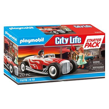 Playmobil City Life Starter Pack Hot Rod - 71078