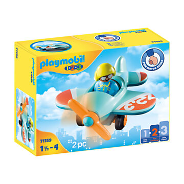 Playmobil 1.2.3. Vliegtuig - 71159