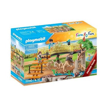 Playmobil Family Fun Lions in the Outdoor Enclosure - 71192