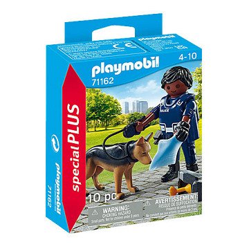 Playmobil Specials Polizist mit Spürhund – 71162