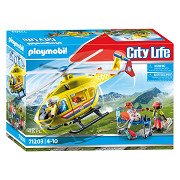 Playmobil City Firefighting Helicopter - Thimble Toys