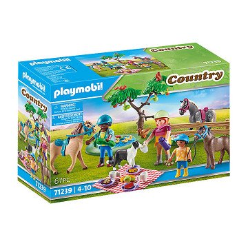 Playmobil Country 71239 Picnic excursion with horses
