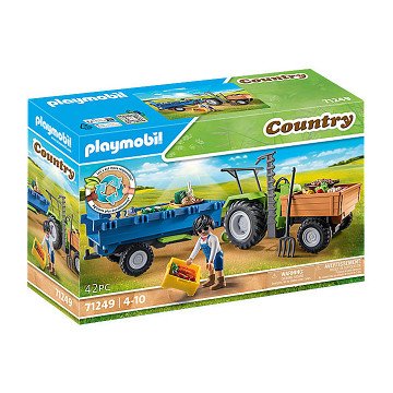 Playmobil Country Traktor mit Anhänger - 71249