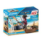 Playmobil Starterpack Pirate with Rowing Boat - 71254