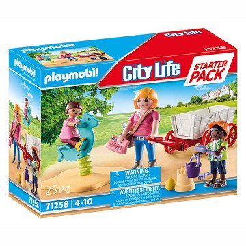 Playmobil Starter Pack Educator with Bolderwagen - 71258