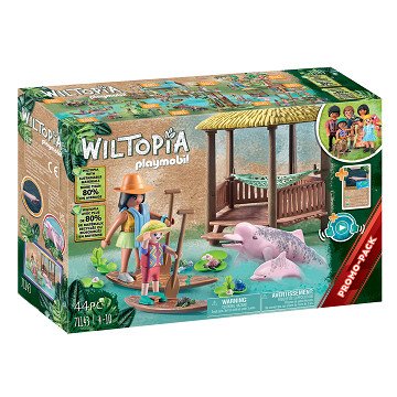 Playmobil Wiltopia – Paddeltour mit den Flussdelfinen – 71143